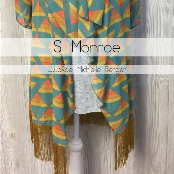 LuLaRoe Monroe Kimono - Picture 2 of 2